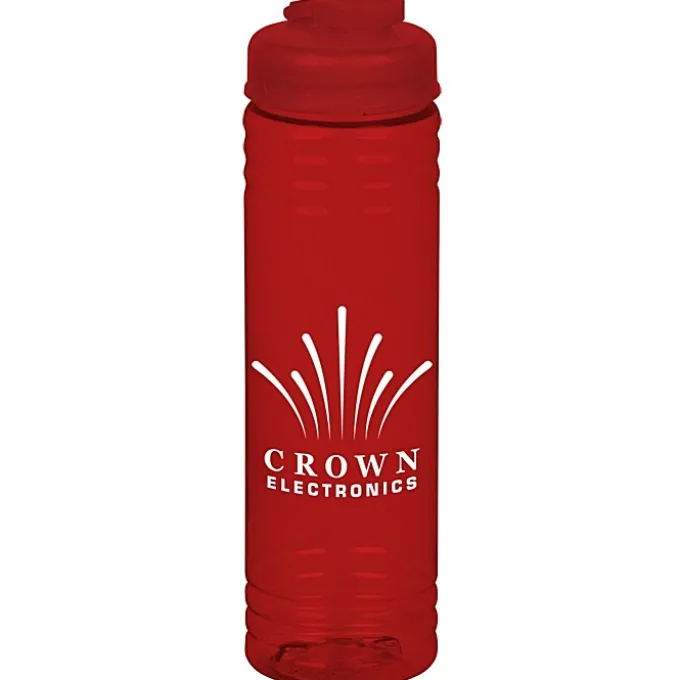 Halcyon Water Bottle with Flip Drink Lid - 24 oz