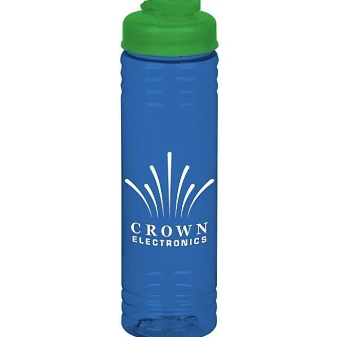Halcyon Water Bottle with Flip Drink Lid - 24 oz