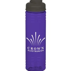 Halcyon Water Bottle with Flip Drink Lid - 24 oz