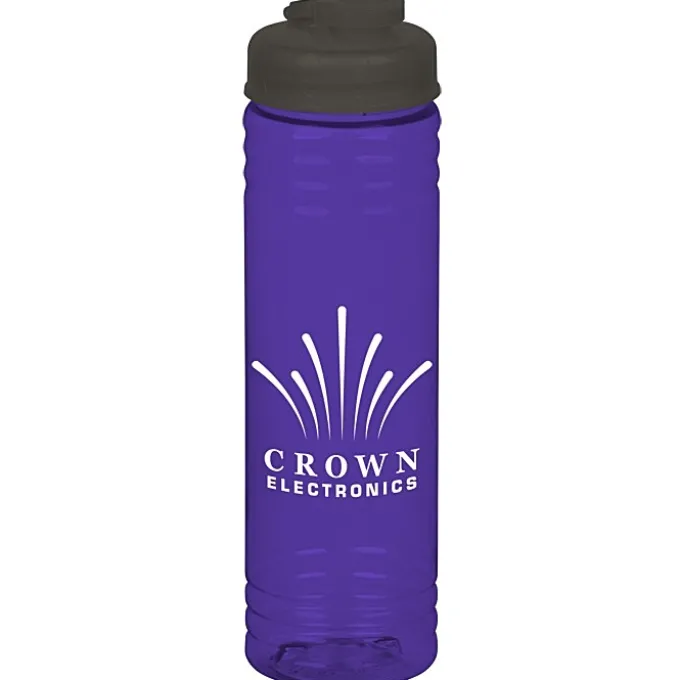 Halcyon Water Bottle with Flip Drink Lid - 24 oz