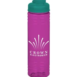 Halcyon Water Bottle with Flip Drink Lid - 24 oz