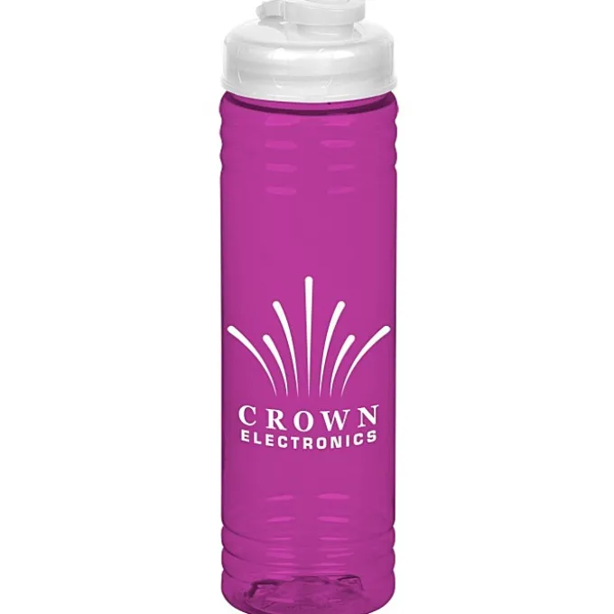 Halcyon Water Bottle with Flip Drink Lid - 24 oz