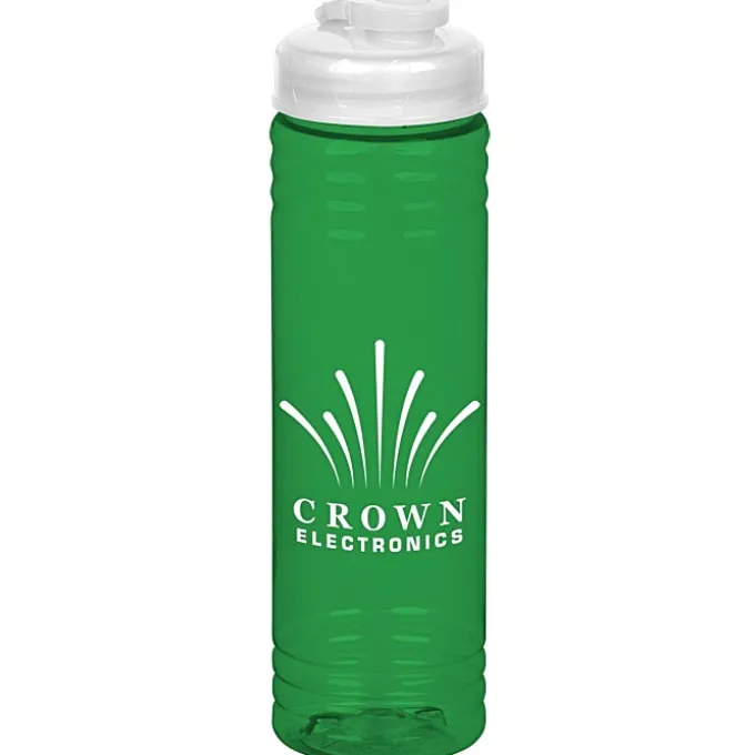 Halcyon Water Bottle with Flip Drink Lid - 24 oz