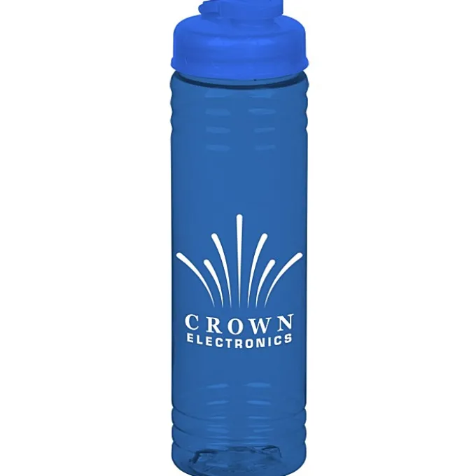 Halcyon Water Bottle with Flip Drink Lid - 24 oz