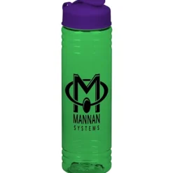 Halcyon Water Bottle with Flip Lid - 24 oz