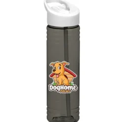 Halcyon Water Bottle with Flip Straw Lid - 24 oz - Full Color