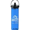 Halcyon Water Bottle with Folding Flip Straw Lid - 24 oz.