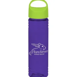 Halcyon Water Bottle with Oval Crest Lid - 24 oz