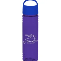 Halcyon Water Bottle with Oval Crest Lid - 24 oz