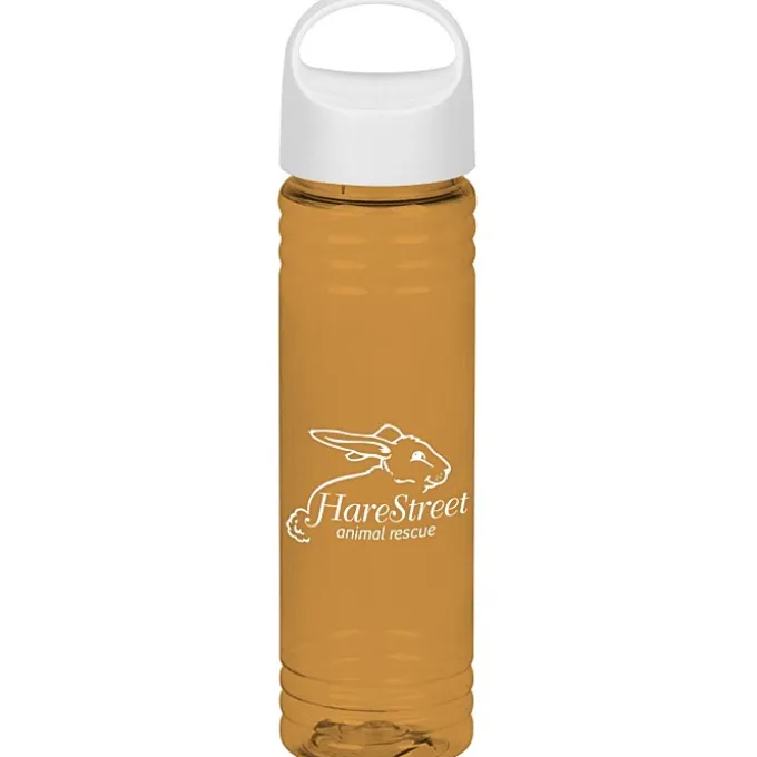 Halcyon Water Bottle with Oval Crest Lid - 24 oz