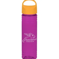 Halcyon Water Bottle with Oval Crest Lid - 24 oz