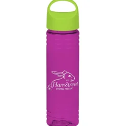 Halcyon Water Bottle with Oval Crest Lid - 24 oz