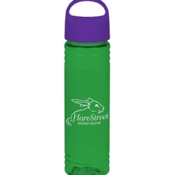 Halcyon Water Bottle with Oval Crest Lid - 24 oz