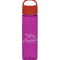 Halcyon Water Bottle with Oval Crest Lid - 24 oz
