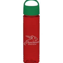 Halcyon Water Bottle with Oval Crest Lid - 24 oz