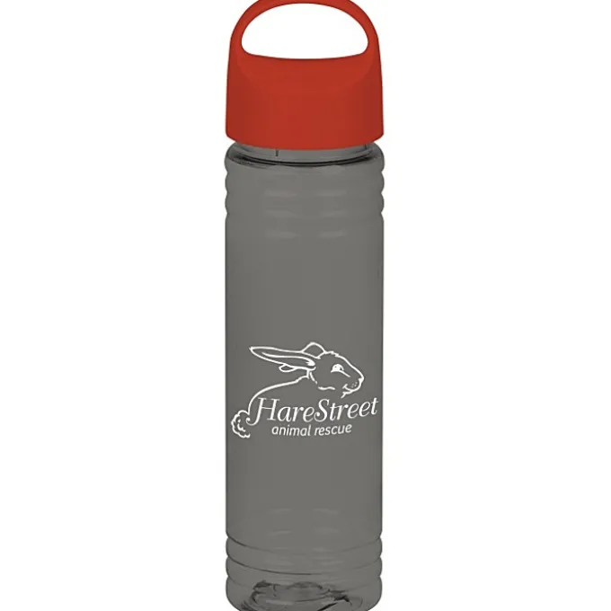 Halcyon Water Bottle with Oval Crest Lid - 24 oz