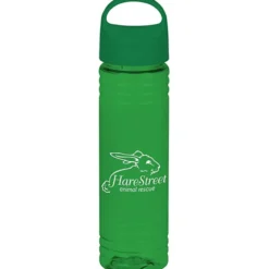 Halcyon Water Bottle with Oval Crest Lid - 24 oz