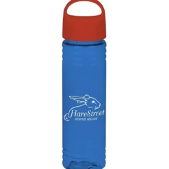 Halcyon Water Bottle with Oval Crest Lid - 24 oz