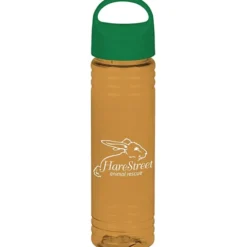 Halcyon Water Bottle with Oval Crest Lid - 24 oz