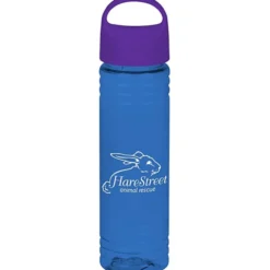 Halcyon Water Bottle with Oval Crest Lid - 24 oz