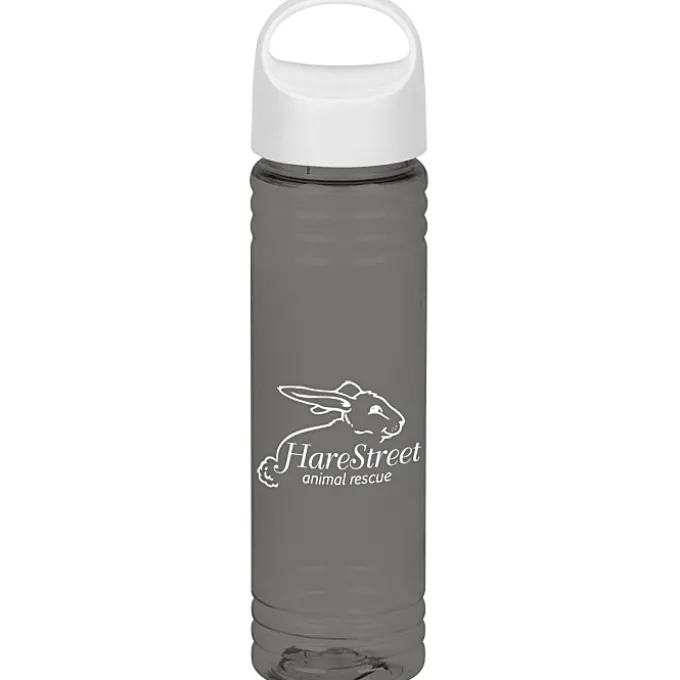 Halcyon Water Bottle with Oval Crest Lid - 24 oz