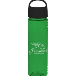 Halcyon Water Bottle with Oval Crest Lid - 24 oz