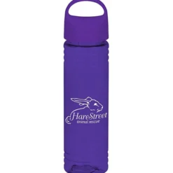 Halcyon Water Bottle with Oval Crest Lid - 24 oz