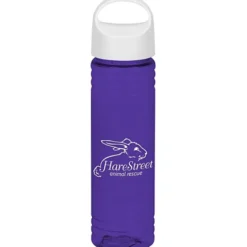 Halcyon Water Bottle with Oval Crest Lid - 24 oz