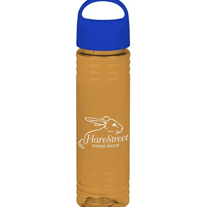 Halcyon Water Bottle with Oval Crest Lid - 24 oz