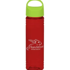 Halcyon Water Bottle with Oval Crest Lid - 24 oz