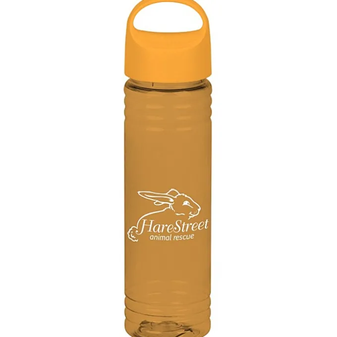 Halcyon Water Bottle with Oval Crest Lid - 24 oz