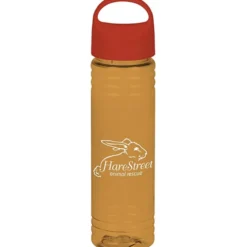 Halcyon Water Bottle with Oval Crest Lid - 24 oz