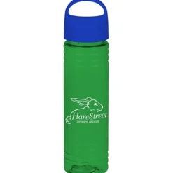 Halcyon Water Bottle with Oval Crest Lid - 24 oz