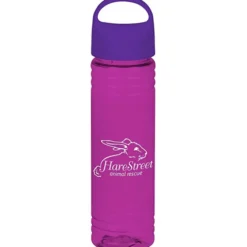 Halcyon Water Bottle with Oval Crest Lid - 24 oz