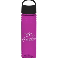 Halcyon Water Bottle with Oval Crest Lid - 24 oz