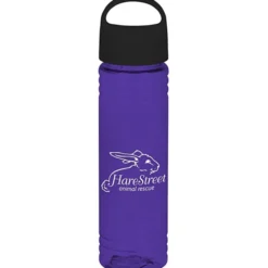 Halcyon Water Bottle with Oval Crest Lid - 24 oz