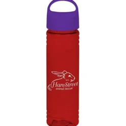 Halcyon Water Bottle with Oval Crest Lid - 24 oz