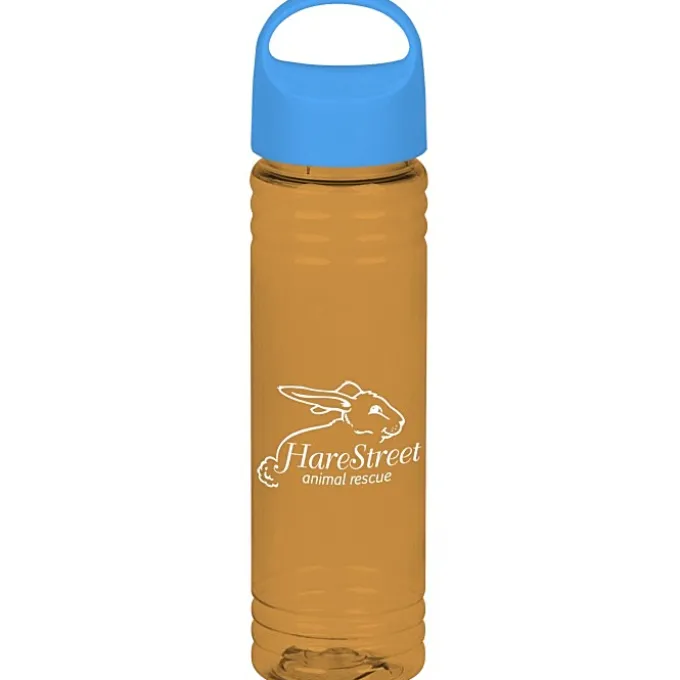 Halcyon Water Bottle with Oval Crest Lid - 24 oz