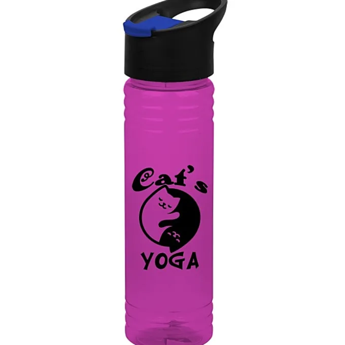 Halcyon Water Bottle with Pop Sip Lid - 24 oz