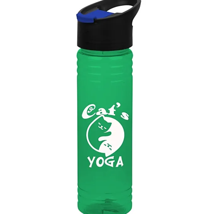 Halcyon Water Bottle with Pop Sip Lid - 24 oz