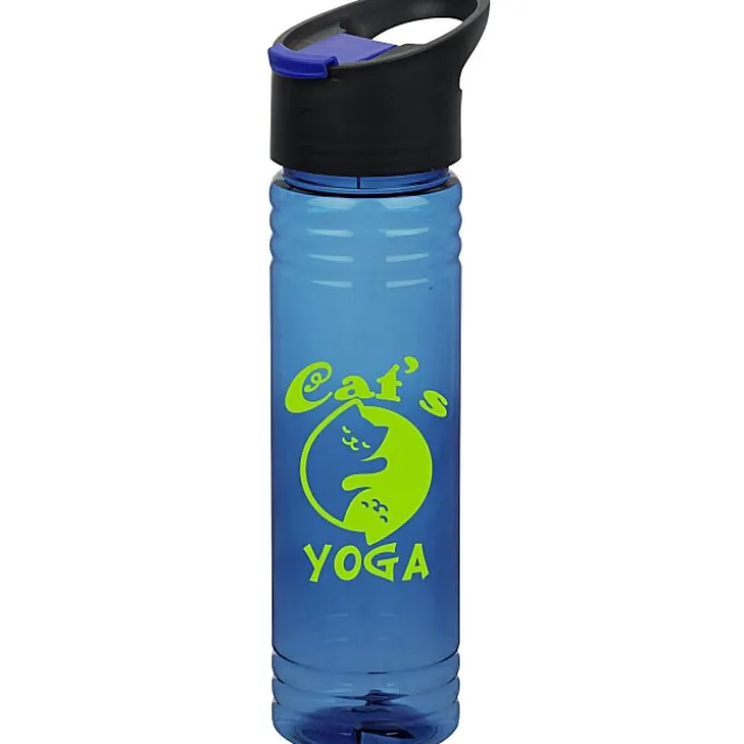 Halcyon Water Bottle with Pop Sip Lid - 24 oz