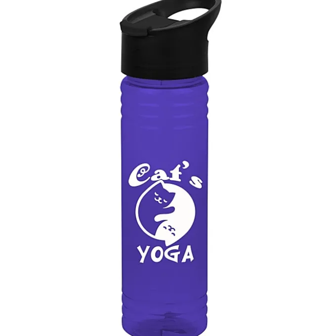 Halcyon Water Bottle with Pop Sip Lid - 24 oz