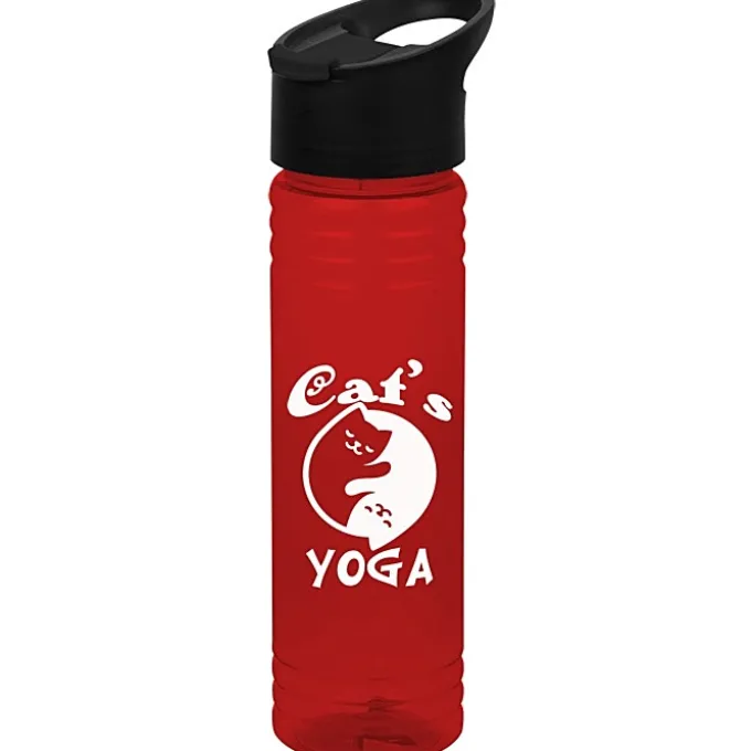 Halcyon Water Bottle with Pop Sip Lid - 24 oz