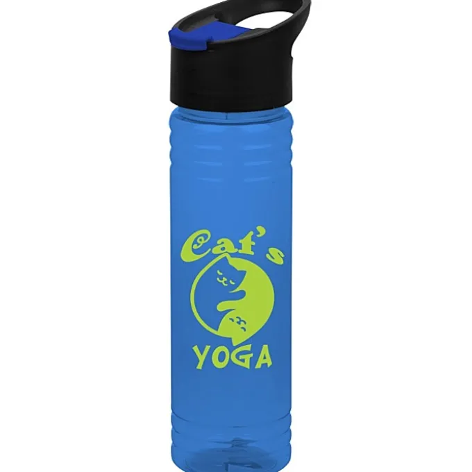 Halcyon Water Bottle with Pop Sip Lid - 24 oz