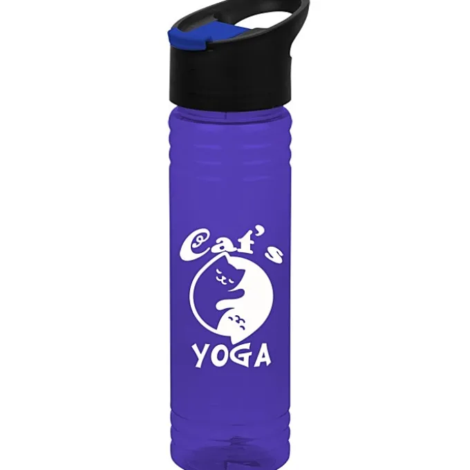 Halcyon Water Bottle with Pop Sip Lid - 24 oz