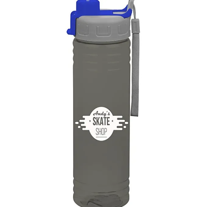 Halcyon Water Bottle with Quick Snap Lid - 24 oz