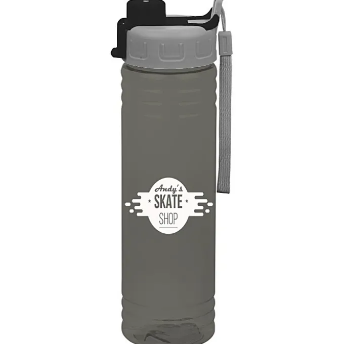 Halcyon Water Bottle with Quick Snap Lid - 24 oz