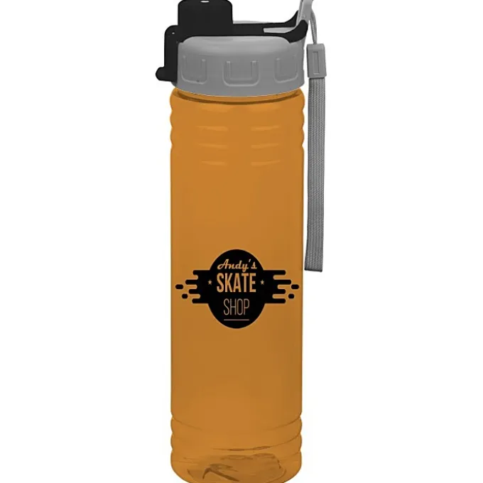 Halcyon Water Bottle with Quick Snap Lid - 24 oz