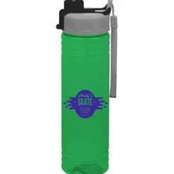 Halcyon Water Bottle with Quick Snap Lid - 24 oz