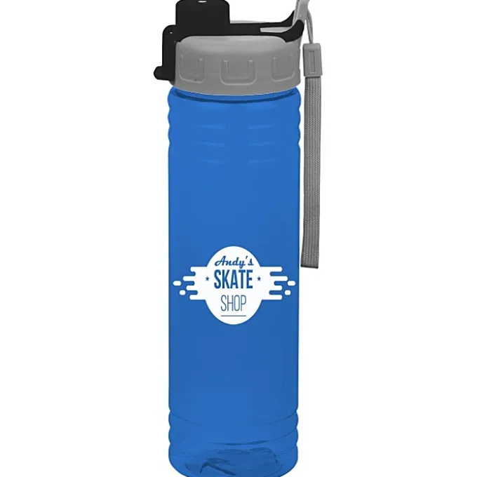 Halcyon Water Bottle with Quick Snap Lid - 24 oz